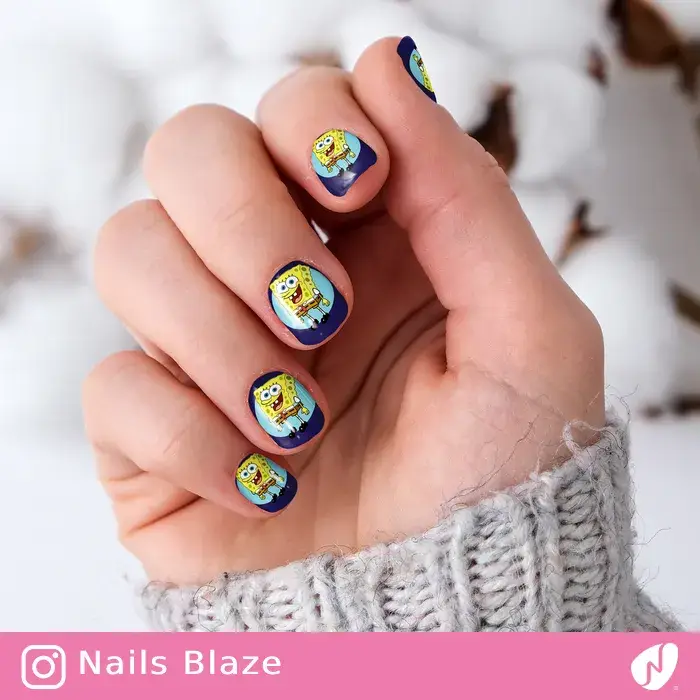 Spongebob | Cartoon Nails - NB44